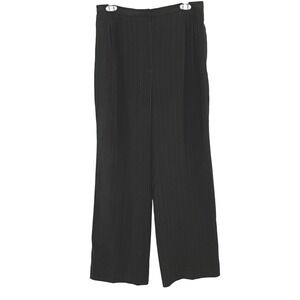 Le Suit Women's 10P Pinstripe Wide Leg Dress Pants Petite Modern Career Office